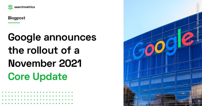 Actualización de Google Core de noviembre de 2021.