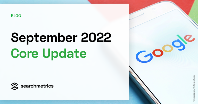Google anuncia la actualización principal de septiembre de 2022.