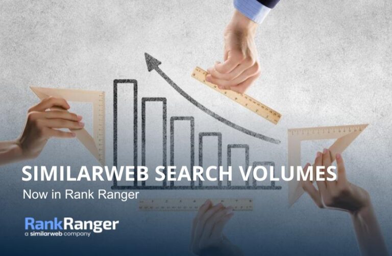 Volúmenes de búsqueda web similares ahora están en Rank Ranger