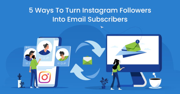 5 formas de convertir seguidores de Instagram en suscriptores de correo electrónico