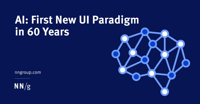 Primer nuevo paradigma de interfaz de usuario en 60 años