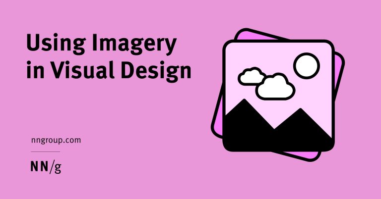 Uso de imágenes en el diseño visual.